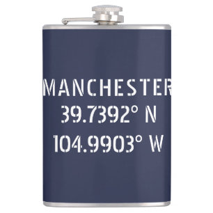 Petaca Latitud Longitud de Mánchester