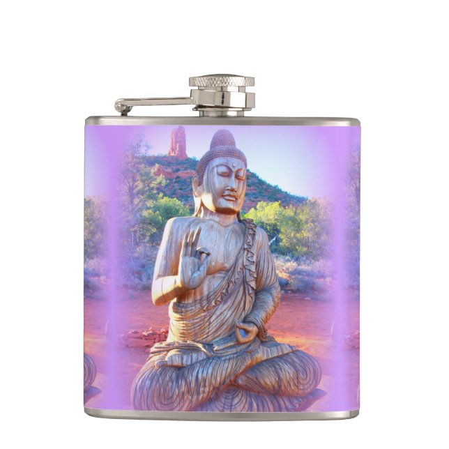 Petaca lavender aura buddha (Anverso)