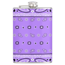 Petaca Lavender Bandana Paisley Country Hip Hop Cowboy