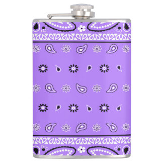 Petaca Lavender Bandana Paisley Country Hip Hop Cowboy