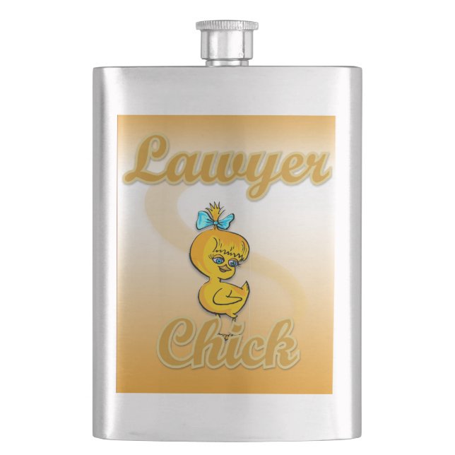 Petaca Lawyer Chick (Anverso)