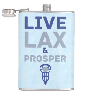Petaca LAX en vivo y Lacrosse Flask Prosper