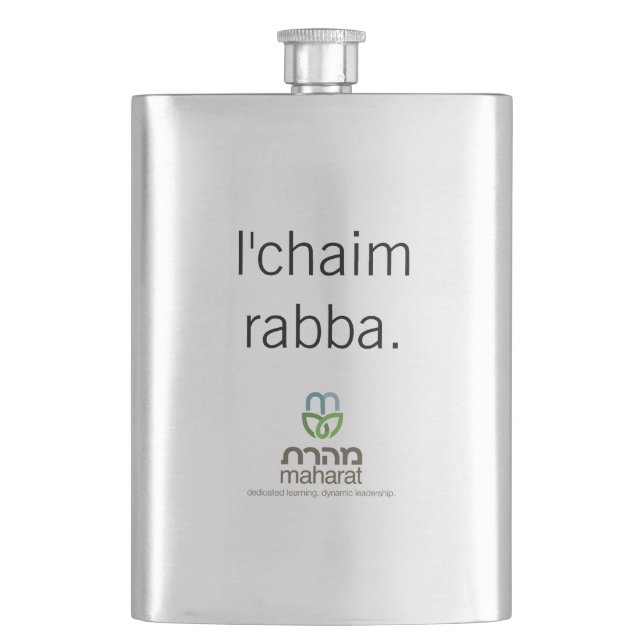 Petaca L'chaim Rabba Flask (Anverso)