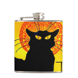 Petaca Le Chat Noir Vintage