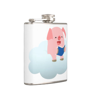 Petaca Lector de cerdo de Personalizado lindo en máscara