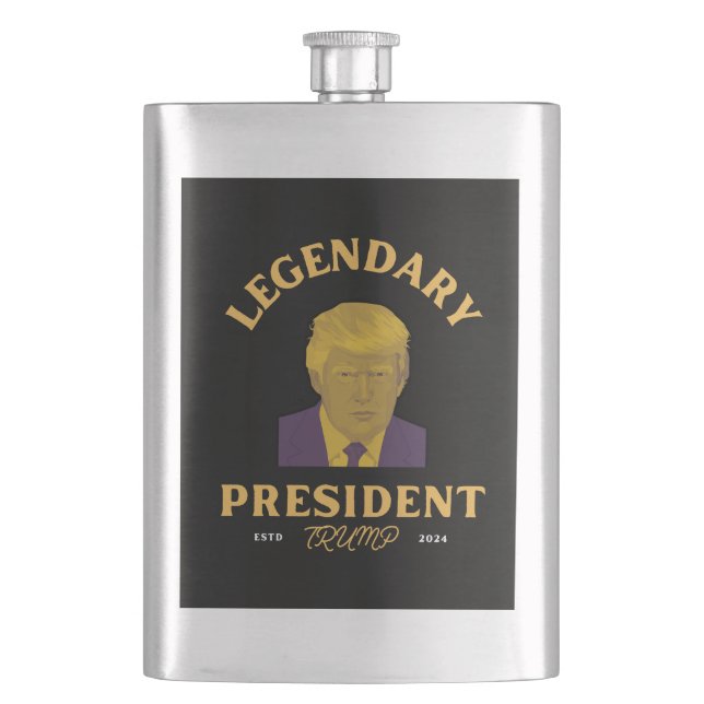 Petaca Legendario Presidente (Anverso)