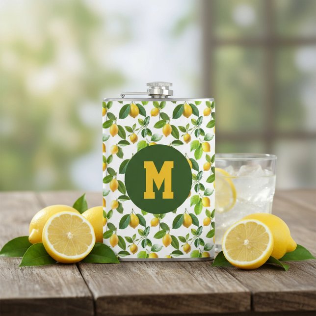 Petaca Lemon Zest Pattern (Subido por el creador)