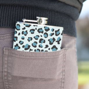 Petaca Leopard Print, Leopard Spots, Blue Leopard