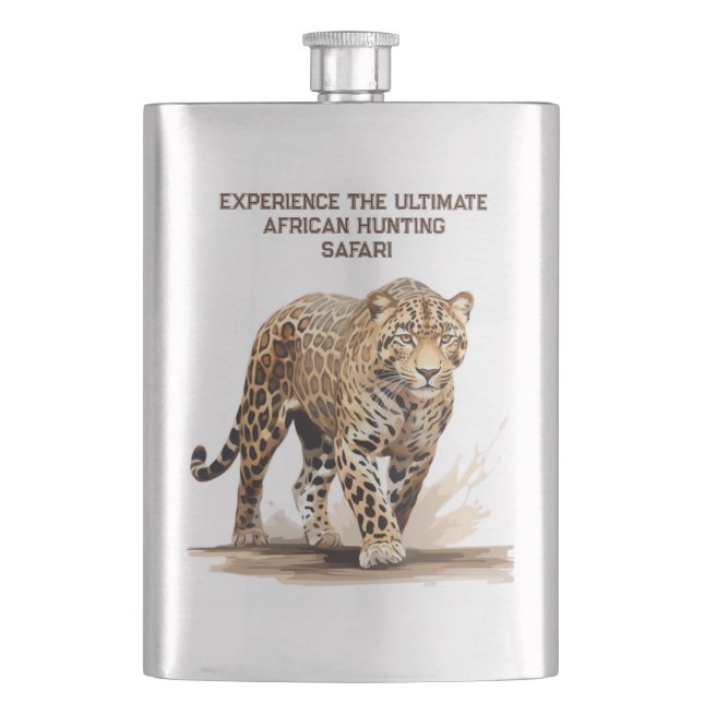 Petaca Leopardo (Anverso)