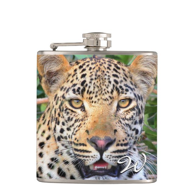 Petaca Leopardo 6 Envuelto (Anverso)