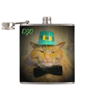 Petaca ¿Leprechaun Cat - Leprecat?