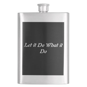 Petaca "Let it" Flask