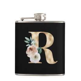 Petaca Letra R de las iniciales de las vacaciones de invi