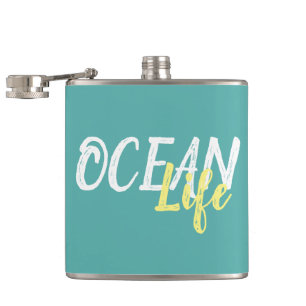 Petaca letras náuticas OCEAN LIFE