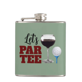 Petaca Let's PAR TEE Vinyl Wrapped Flask