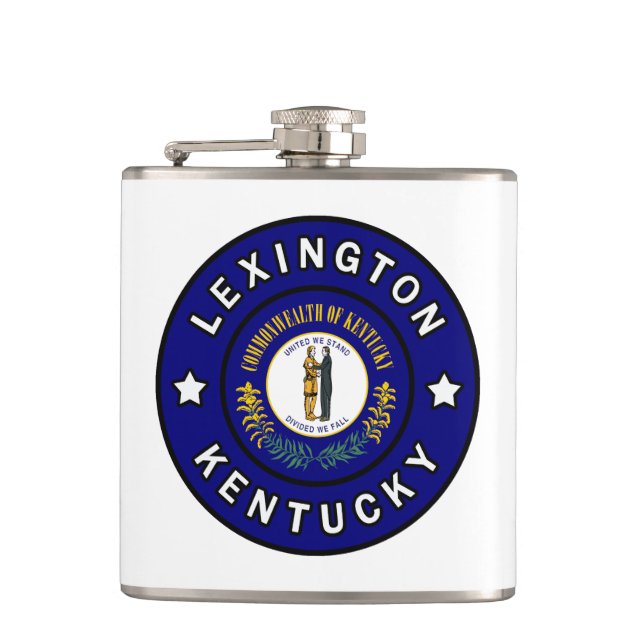Petaca Lexington Kentucky (Anverso)
