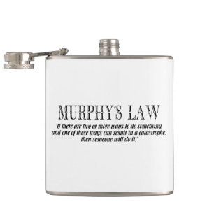 Petaca Ley de Murphy