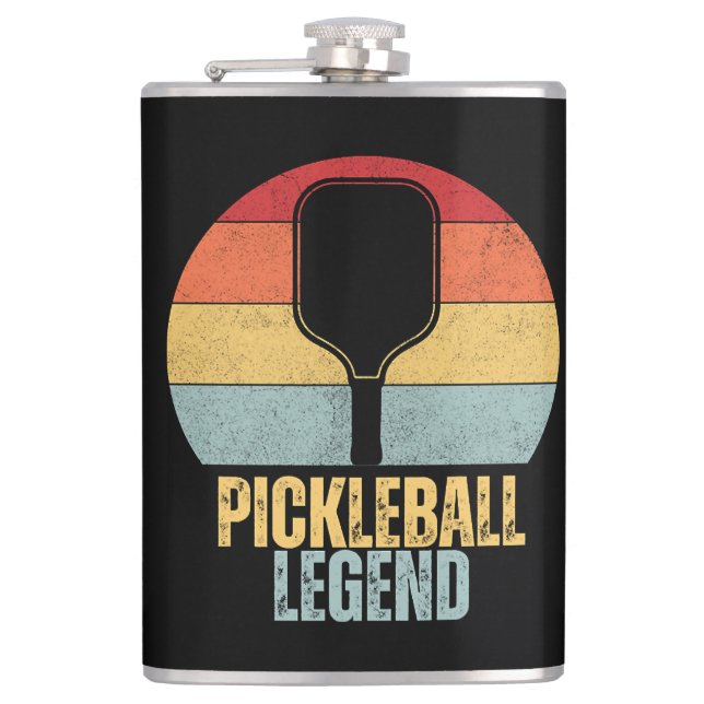 Petaca Leyenda Divertida de Pickleball (Anverso)