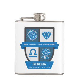 Petaca Libra Birthday Crest™ for September 23-30