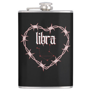 Petaca Libra Constellation Gótico Dark Edgy Celestial
