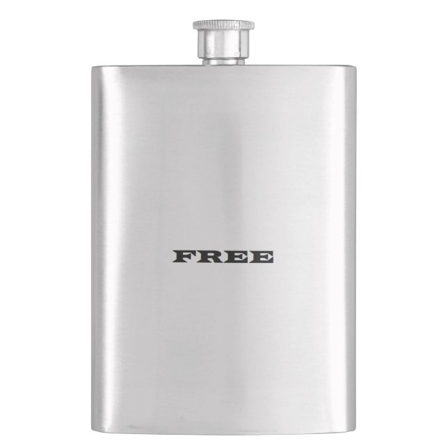 Petaca libre, eres FREE Flask (Anverso)
