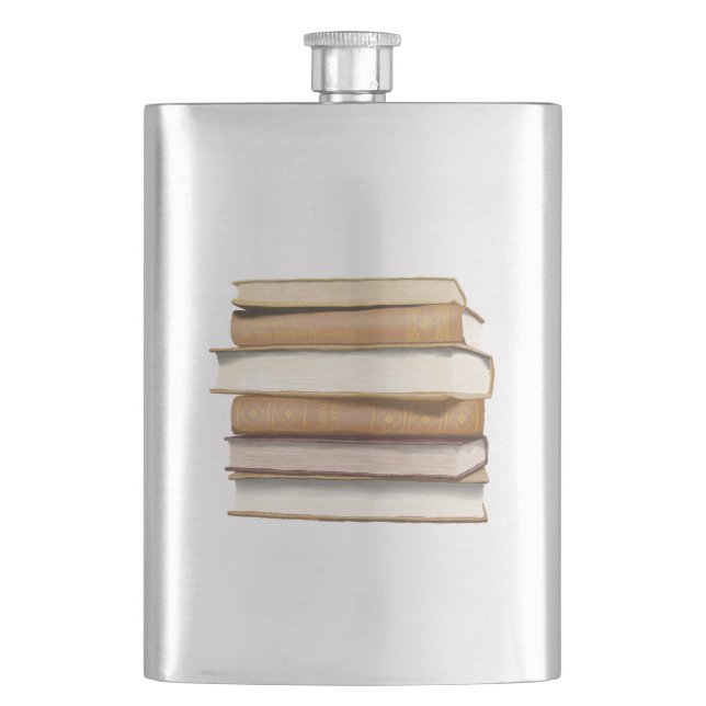 Petaca Libros antiguos de la Academia Oscura (Anverso)