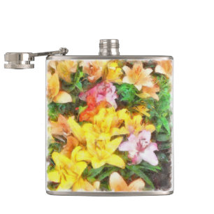 Petaca Lilies Amor y Agua Ligera