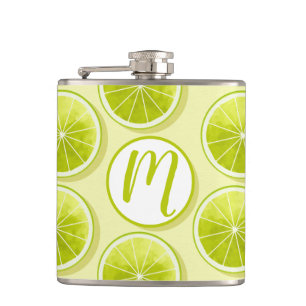 Petaca Lime Slices en amarillo claro