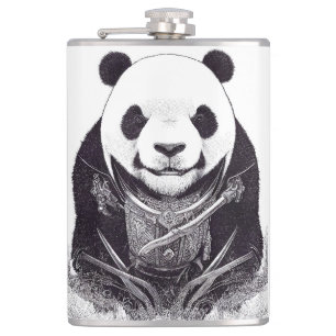 Petaca Línea de Ilustracion de Naturaleza Silvestre de lo