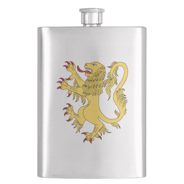 Petaca Lion Rampant (Anverso)