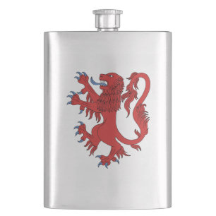 Petaca Lion Rampant Gules