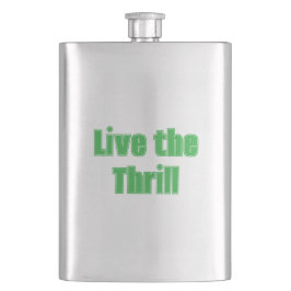 Petaca Live the Thrill Classic Flask