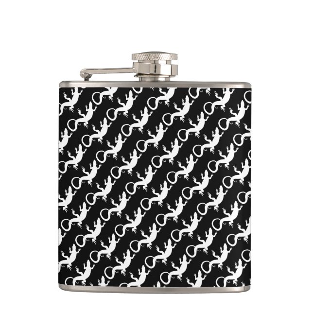Petaca Lizard Flask Personalizado Reptile Lizard Beber Fl (Anverso)