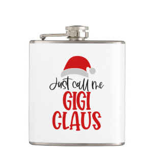 Petaca Llámame Gigi Claus-56374