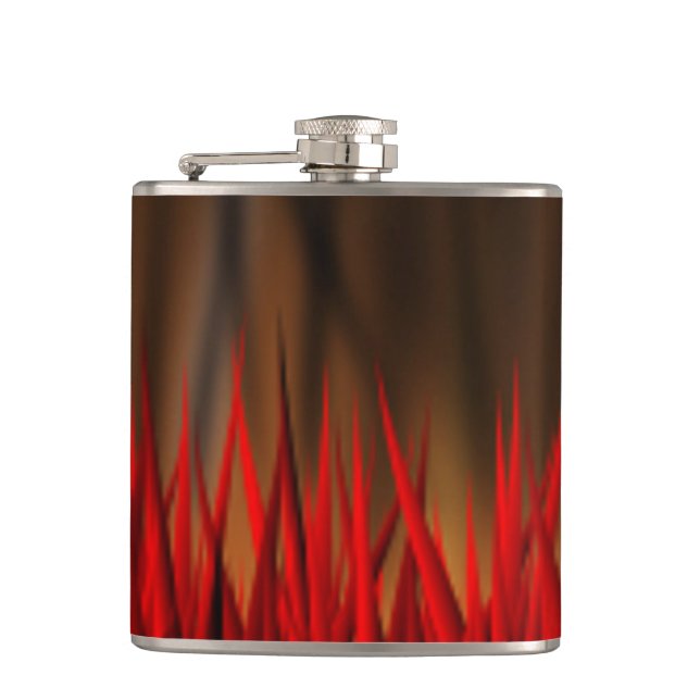 PETACA LLAMAS DE INCENDIO (Anverso)