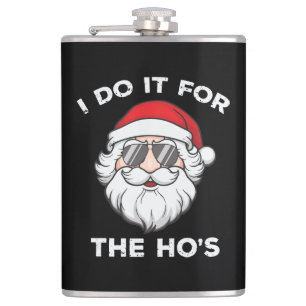 Petaca Lo Hago Por Las Putas Santa Navidad Divertida