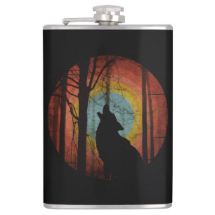 PETACA LOBO EN EL BOSQUE FORESTAL