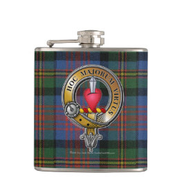 Petaca Logan Tartan & Badge