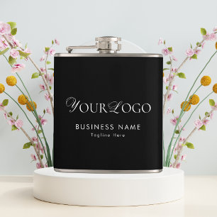 Petaca Logotipo de la Compañía de Negocio Personalizado h