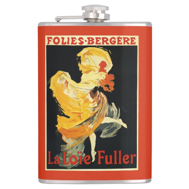 Petaca Loie más lleno en el teatro de Folies-Bergere (Anverso)