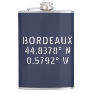 Petaca Longitud de Bordeaux Latitude