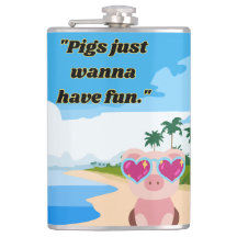 los cerdos quieren divertirse