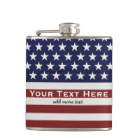 Los E.E.U.U. bandera americana personalizado