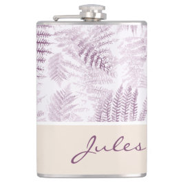 Petaca Los ferrys rosados de Serene exuberante sobre el N