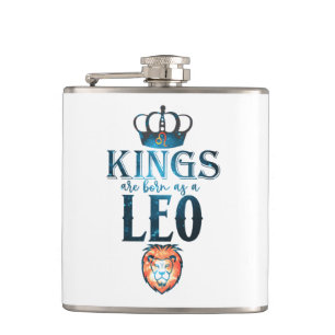 Petaca Los KINGS nacen como un Rótulo LEO Zodiac Julio Ag