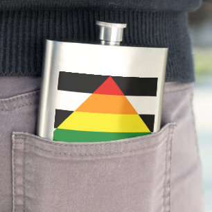 Petaca Los regalos gay de la bandera de aliado directo de