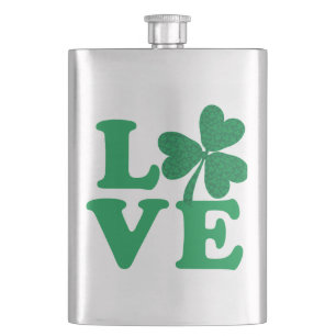 Petaca Love-Shamrock