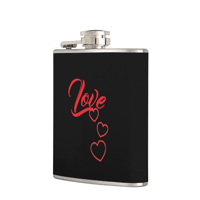 Petaca Love Vinyl Wrapped Flask (Izquierda)