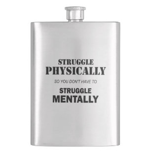 Petaca Luchar Físicamente No Mental