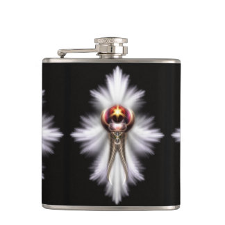 Petaca Lypidian II Fractal Art Stainless Steless Flask